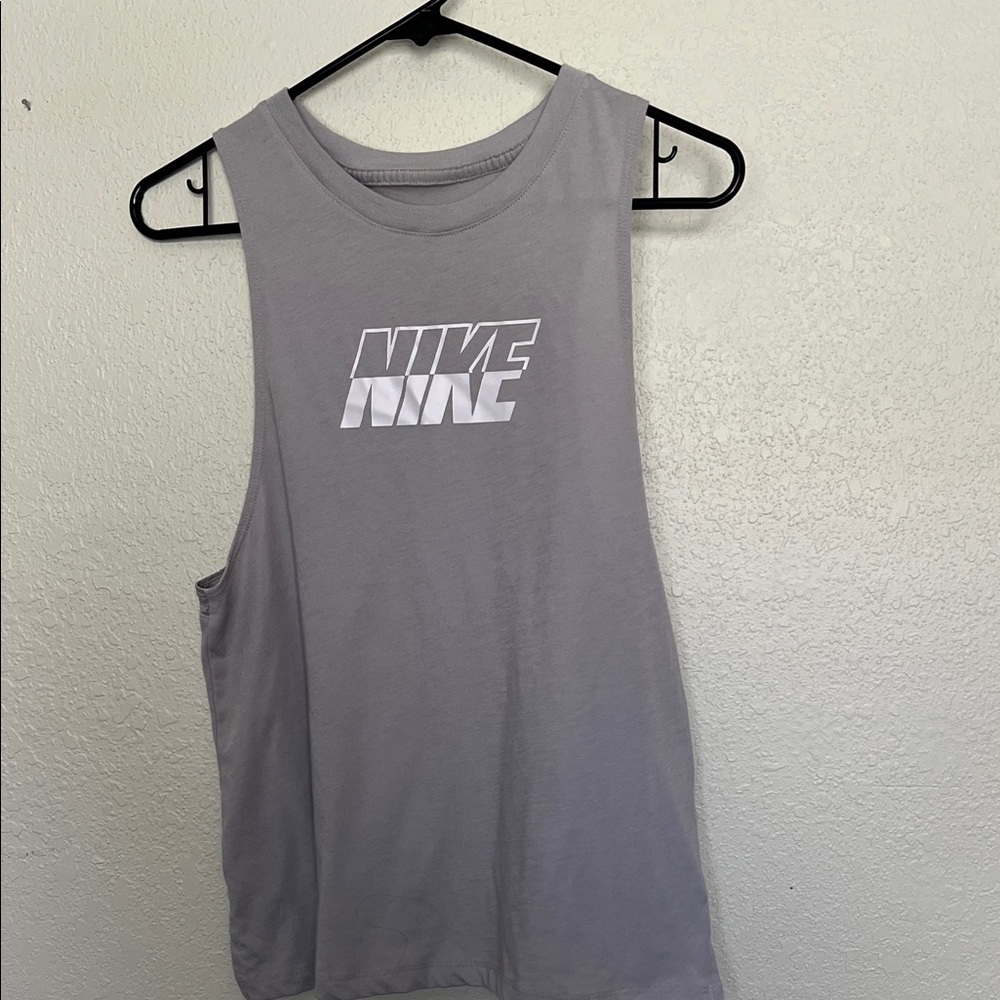 Nike Women's Gray Muscle Tee